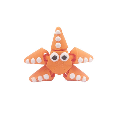 Estrela do mar laranja