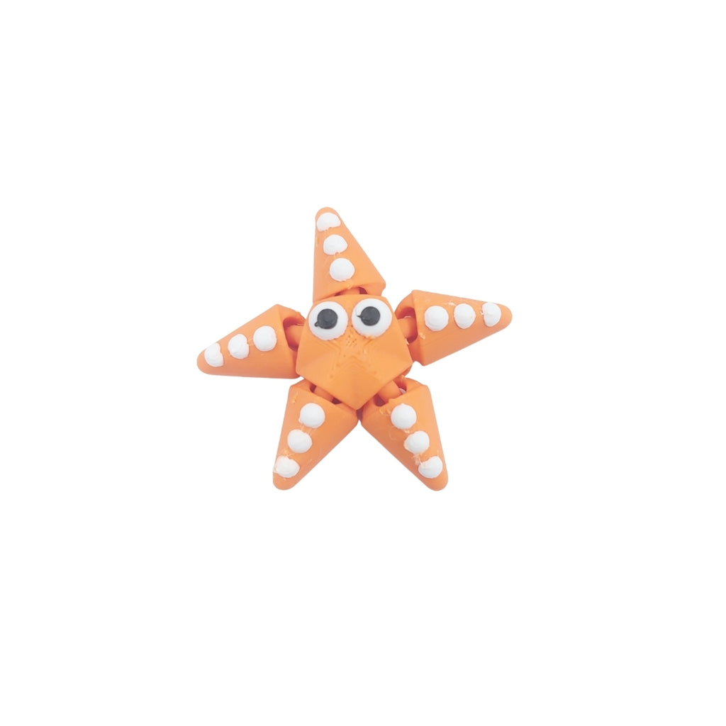 Estrela do mar laranja