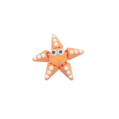 Estrela do mar laranja